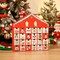 Christmas Advent Calendar House, 24 Drawer Countdown Calendar for Holiday Treats, Toys & Surprises